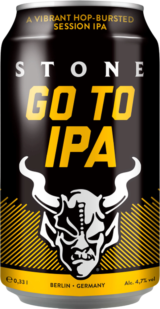 Stone Go To IPA 4.8% - 24 x 33 cl Dose