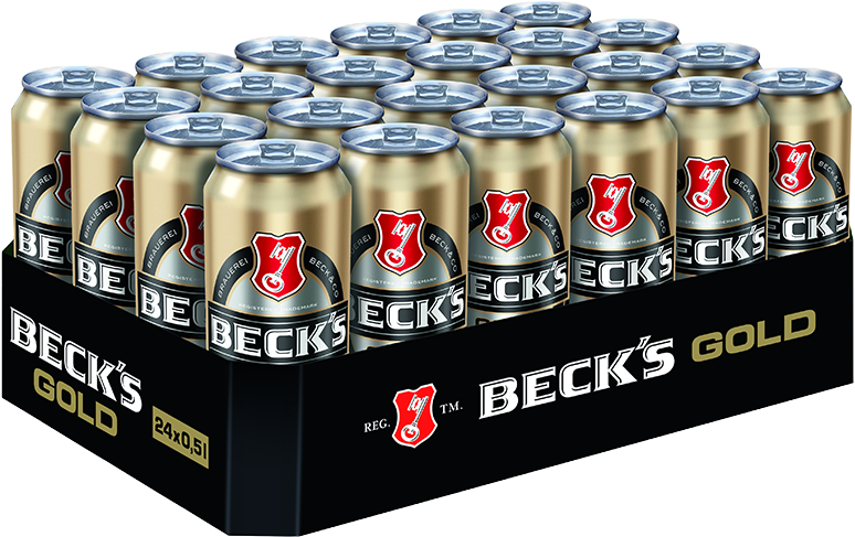Becks Gold 24er Tray