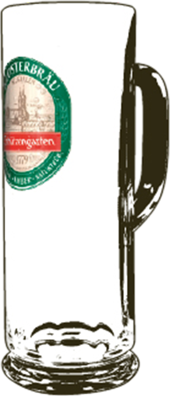 Schützengarten Klosterbräu Seidel - 6 x 50 cl