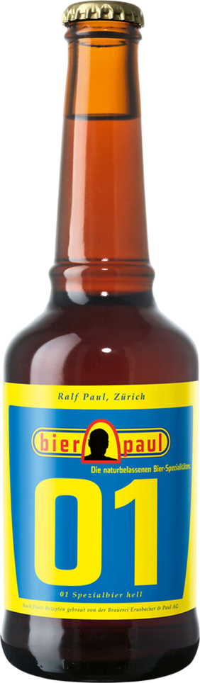 Bier Paul 01 Hell 5.2% - 20 x 33 cl MW