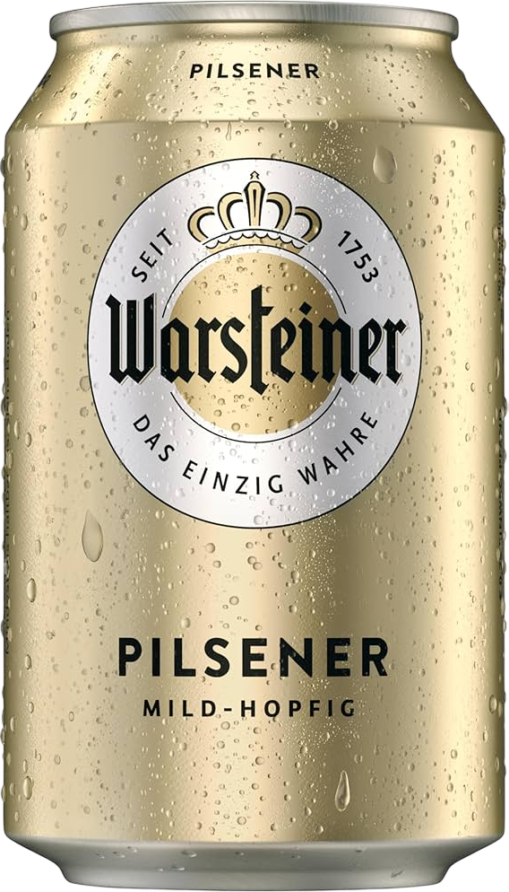 Warsteiner Premium Pilsener 4.8% - 33 cl Dose