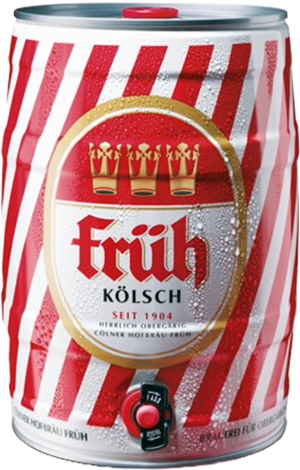 Früh Kölsch Partyfass 4.8% - 5 Liter