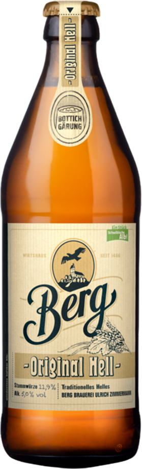Bergbier Original Hell 5.1% - 20 x 50 cl MW