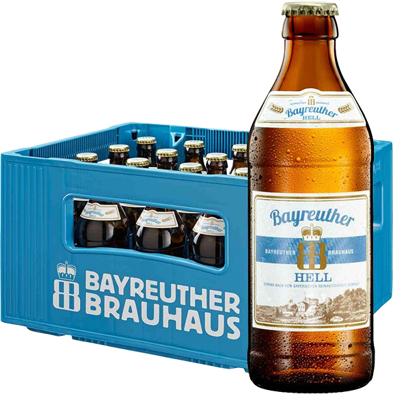 Bayreuther Hell 50 cl 20er Harasse