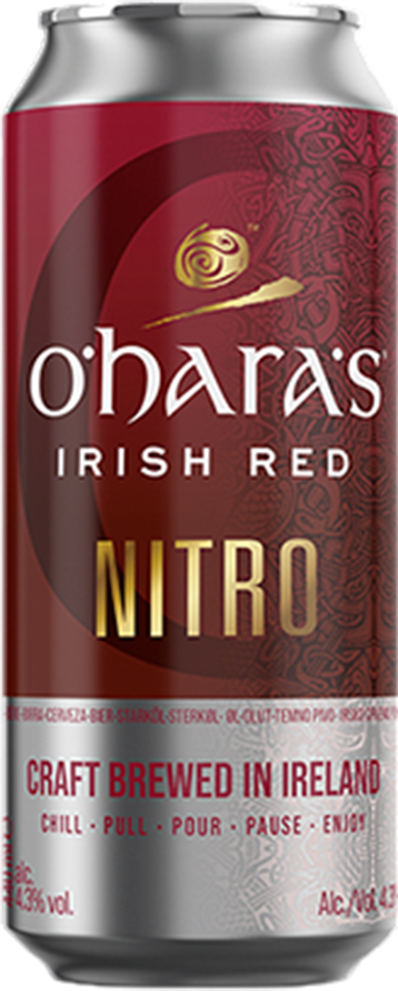 O'Hara's Nitro Irish Red 4.3% - 24 x 44 cl Dose