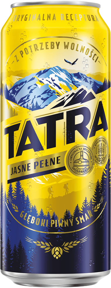 Tatra Jasne Pelne 6% - 24 x 50 cl Dose