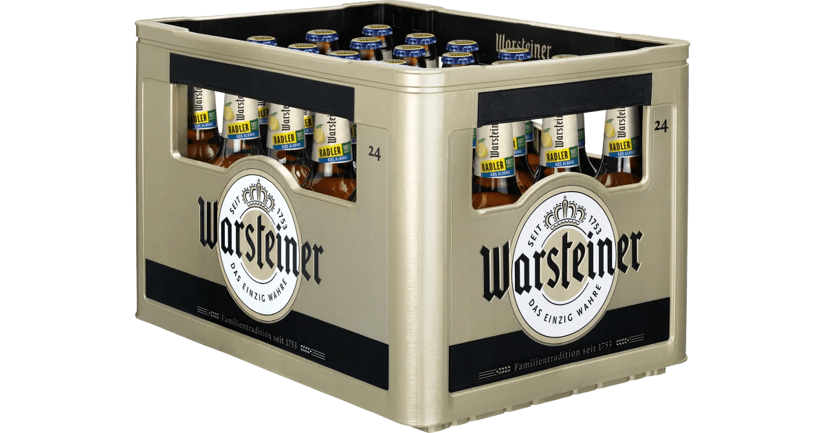 Warsteiner Radler Alkoholfrei Kasten Harasse