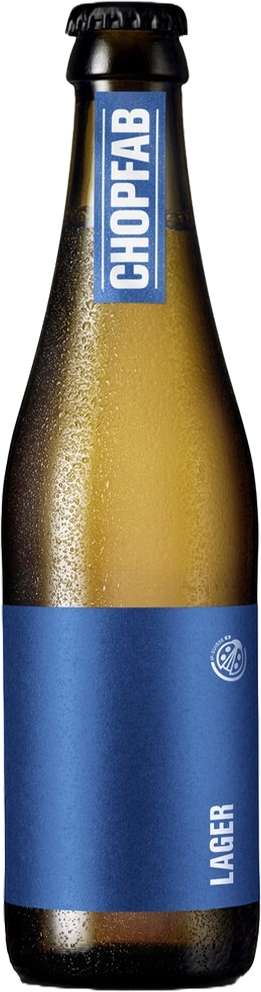 Chopfab Lager 4.8% - 10 x 33 cl