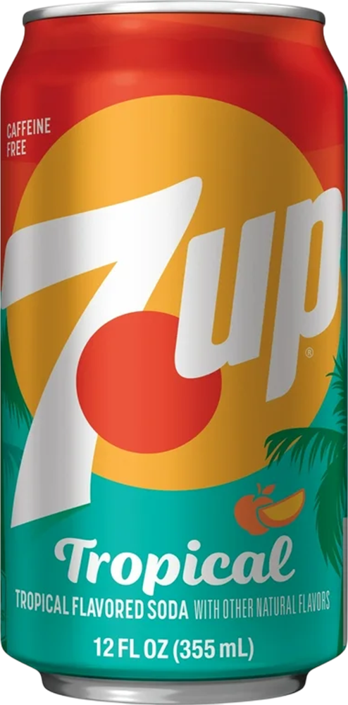 7up Tropical - 35.5 cl Dose